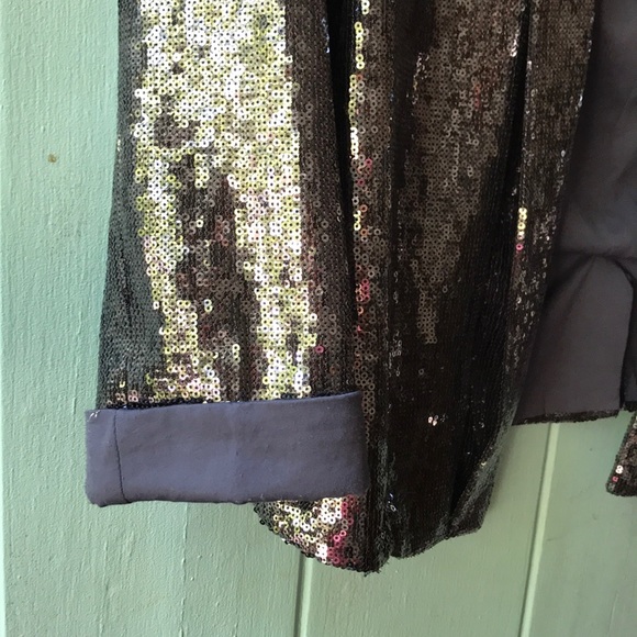 Abercrombie & Fitch Sequin tux jacket - Picture 3 of 4